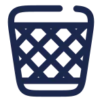 Paper Bin SVG Icon